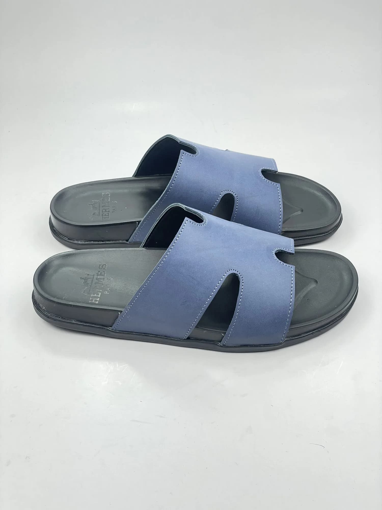 کد 365 اسلیپر صندل HERMES هرمس ابی — تصویر ۵