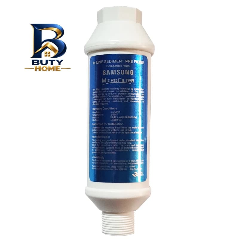 فیلتر رسوب گیر ماشین ظرفشویی و لباسشویی مایکرو مدل SMicro — تصویر ۲
