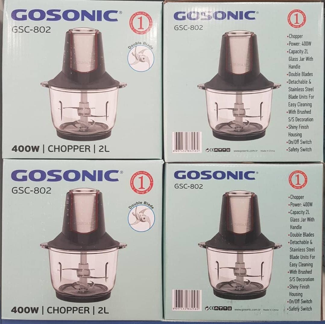 خردکن 2 لیتر مدل 802 گوسونیک / GOSONIC GSC-802 — تصویر ۲