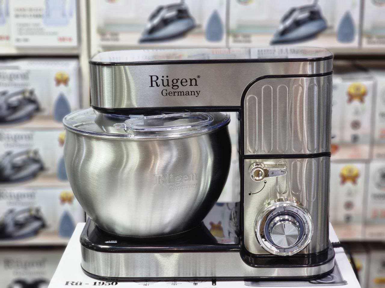 همزن کاسه دار 7 ( خمیر زن ) مدل 1950 روگن / RUGEN STAND MIXER RU-1950 — تصویر ۵
