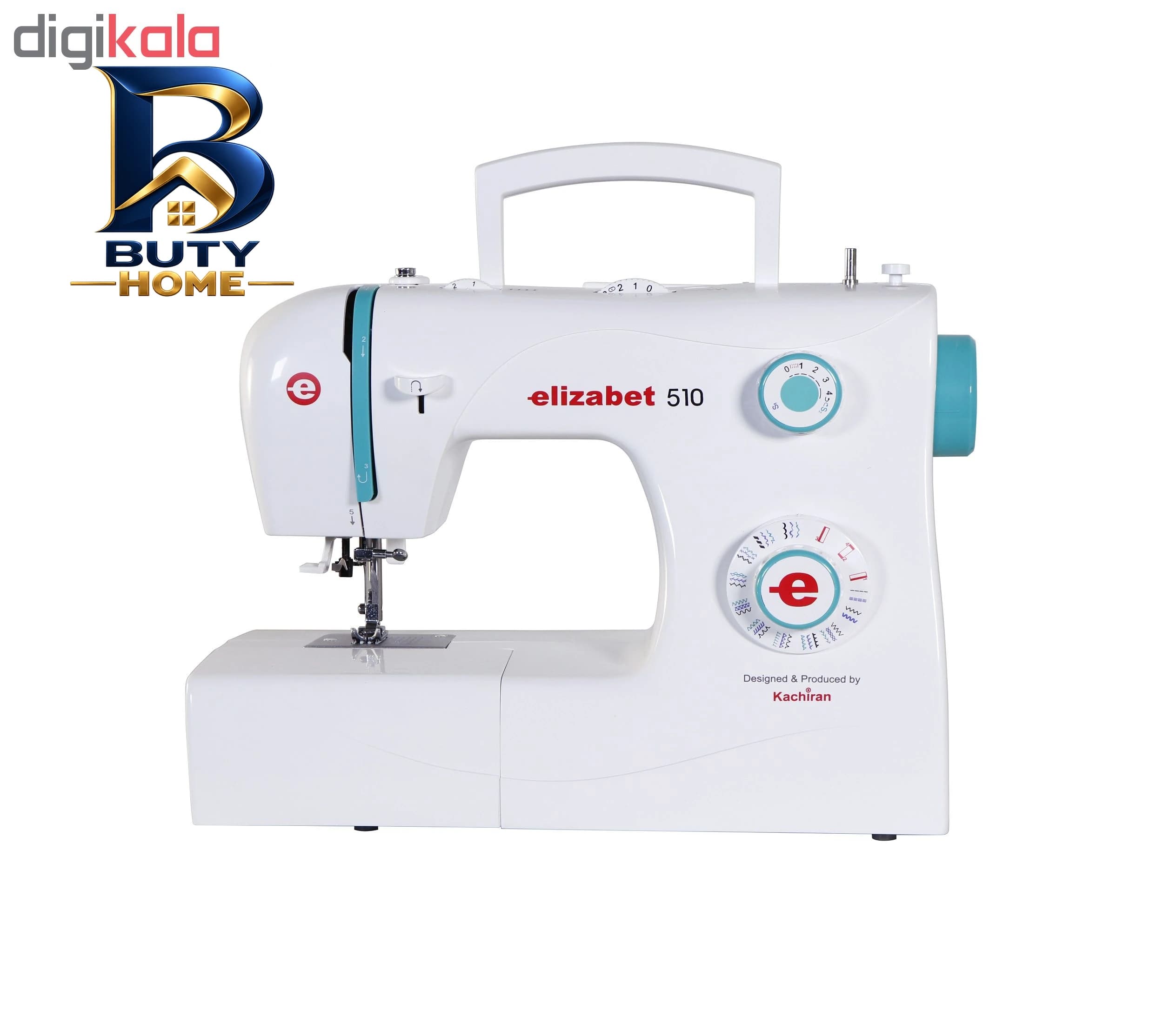 چرخ خیاطی کاچیران مدل elizabet 510 Plus با امکانات ویژه — تصویر ۷