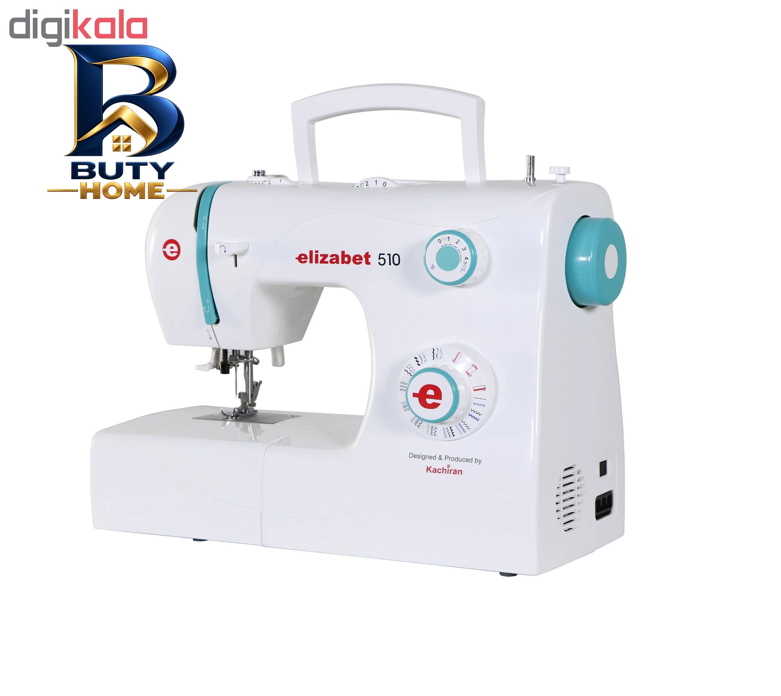 چرخ خیاطی کاچیران مدل elizabet 510 Plus با امکانات ویژه — تصویر ۶