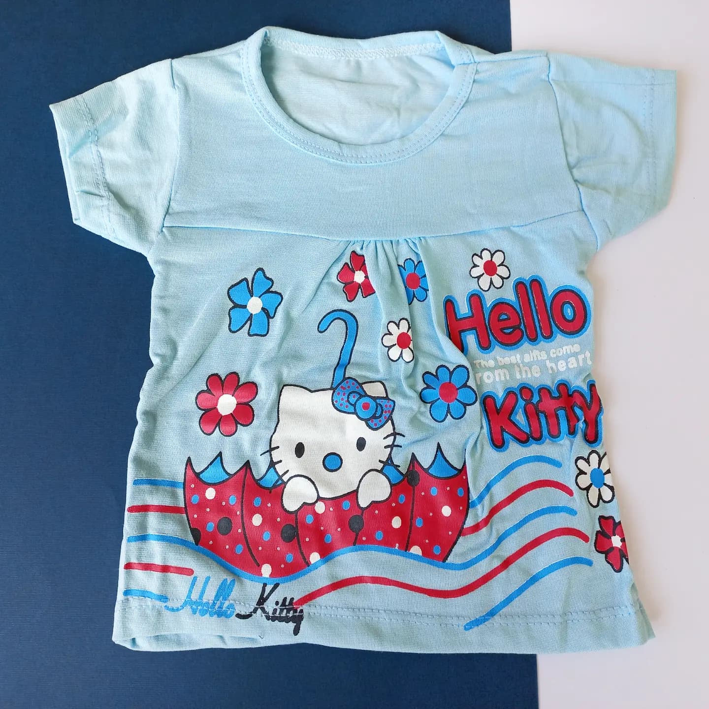 تیشرت شلوارک کیتی (Hello Kitty) سایز 2،3 کد 2117 — تصویر ۵
