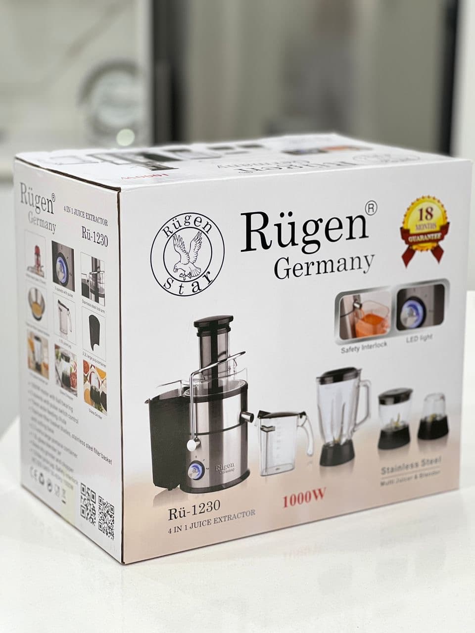 آبمیوه گیری 4 کاره مدل 1230 روگن آلمان / RUGEN RU-1230 JUICER — تصویر ۸