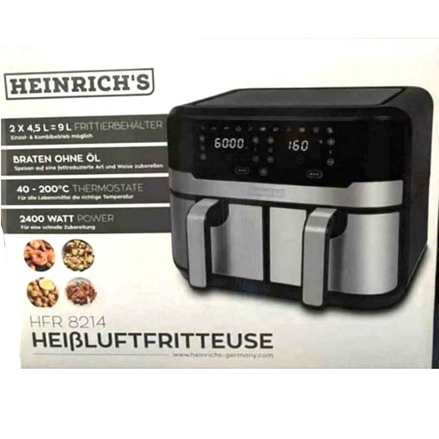 سرخ کن دوقلو مدل 8214 هنریچ / HENRICH TWIN FRYER HFR-8214 — تصویر ۵