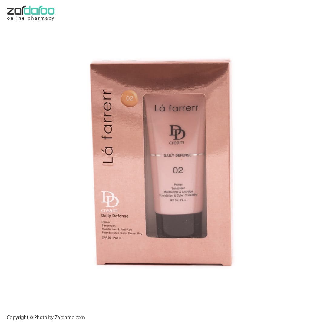 DD کرم SPF 30 لافارر La farrerr — تصویر ۲