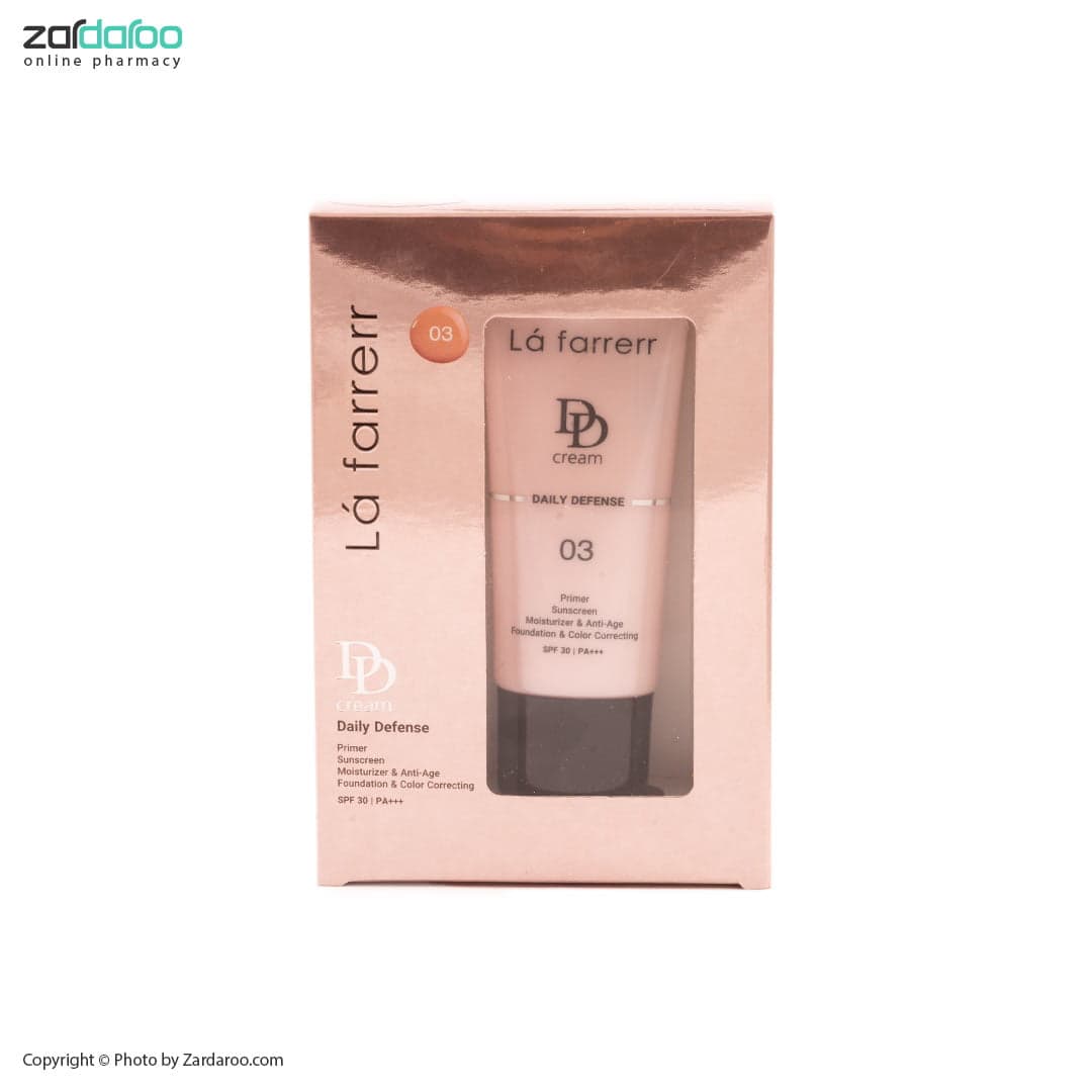 DD کرم SPF 30 لافارر La farrerr — تصویر ۳