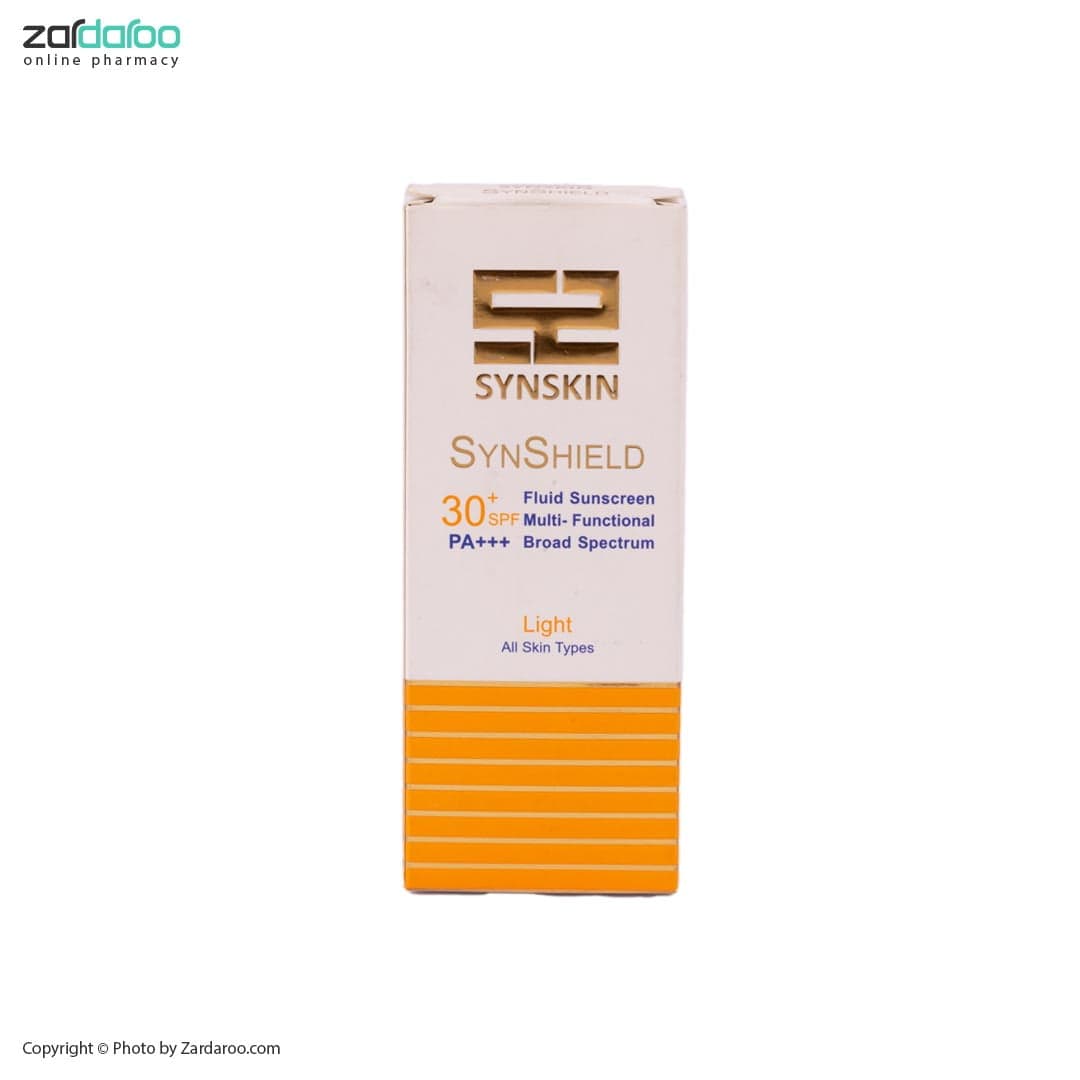 کرم ضد آفتاب فلوئید ساین شیلد +SPF30 انواع پوست سین اسکین