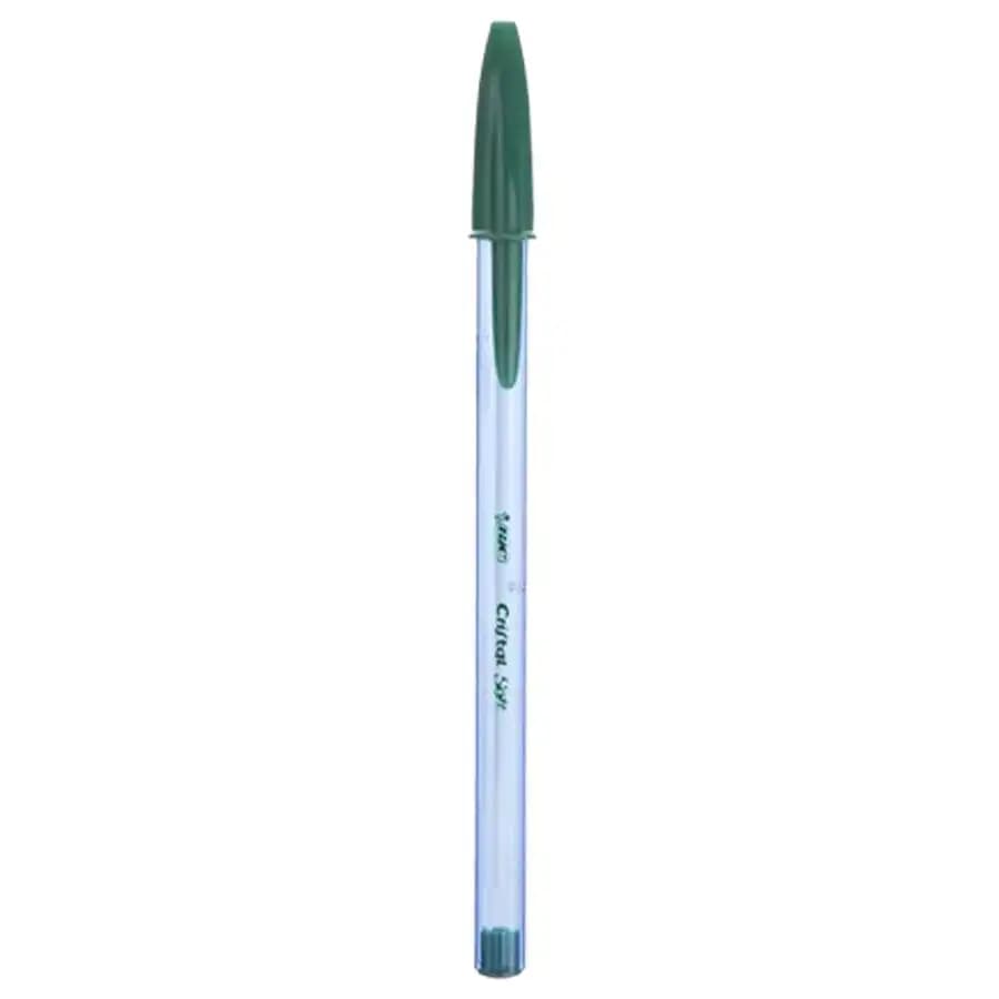 خودکار 1.2 بیک مدل Cristal Soft رنگ سبز