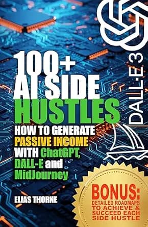 و دانلود نسخه کامل کتاب زبان اصلی 100+ AI Side Hustles to Make Money and Achieve Finacial Freedom: Step-by-Step Guide to Earning Passive Income with AI Tools: How to Generate Passive Income ̷