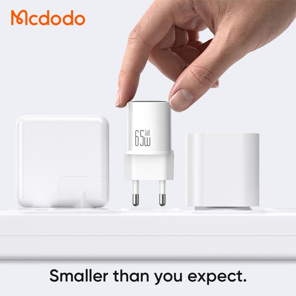 آداپتور شارژ سریع Mcdodo Nano 65W مدل CH-826 با توان 65 وات (با گارانتی شرکتی) — تصویر ۴