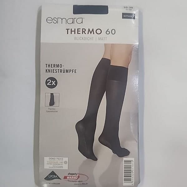 جوراب ساق بلند اسمارا 60 Thermo ترمو بسته 2عددی ESMARA 379708 — تصویر ۴