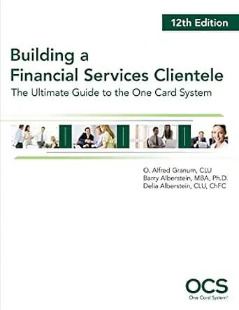 و دانلود نسخه کامل کتاب زبان اصلی Building A Financial Services Clientele, 12th Edition PDF | دانلود کتاب خارجی