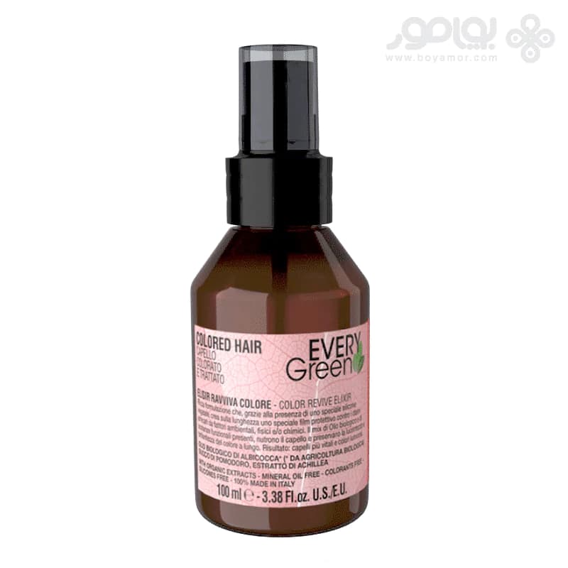 سرم براق کننده اوری گرین دیکسون مدل COLOR REVIVE ELIXIR حجم 100 میل