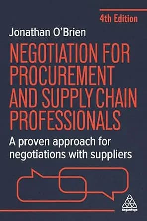 و دانلود نسخه کامل کتاب زبان اصلی Negotiation for Procurement and Supply Chain Professionals: A Proven Approach for Negotiations with Suppliers PDF | دانلود کتاب خارجی