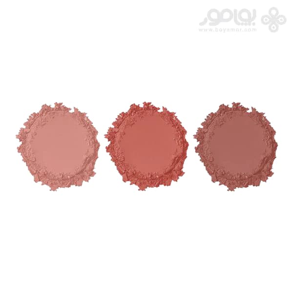 پالت رژگونه 3 رنگ کرکتر مدل GO BLUSH شماره 002 — تصویر ۲