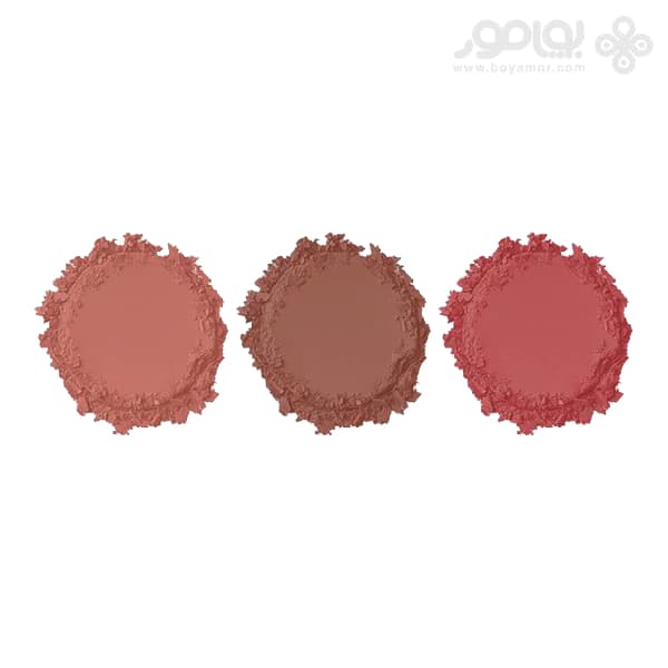 پالت رژگونه 3 رنگ کرکتر مدل GO BLUSH شماره 001 — تصویر ۲