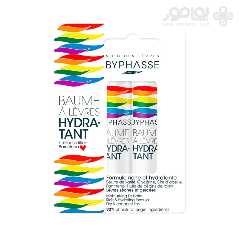 بالم لب بایفاس مدل HYDRATANT نسخه محدود بارسلونا بسته 2 عددی
