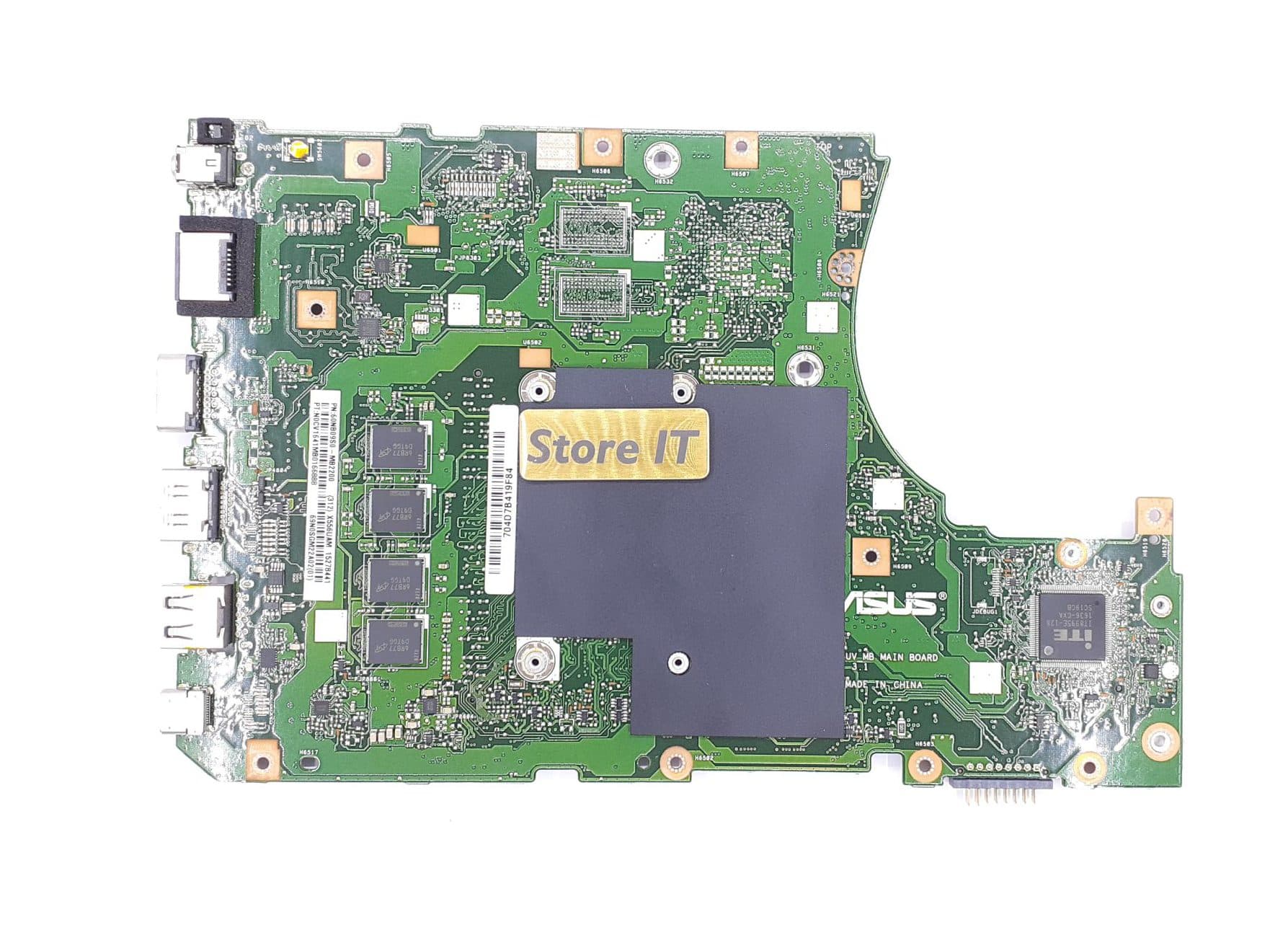 مادربرد لپ تاپ ایسوس X556UV REV. 3.1 I3-6 بدون گرافیک با رم 4GB — تصویر ۲
