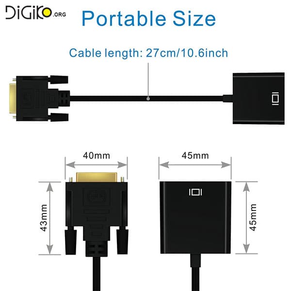 تبدیل اکتیو (DVI D به VGA) — تصویر ۳