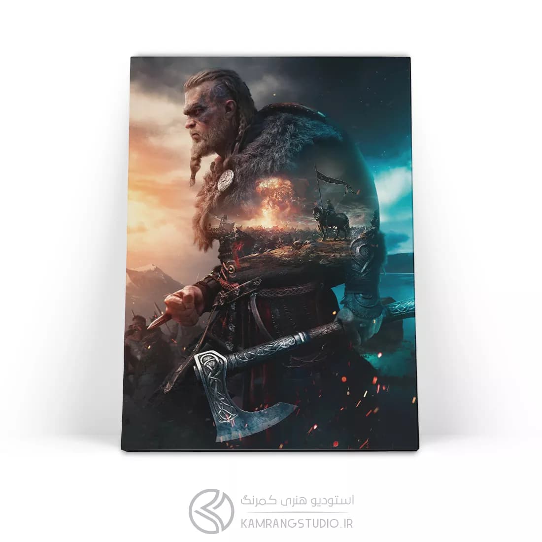 تابلو شاسی اساسینز کرید والهالا طرح 3 Assassin’s Creed Valhalla