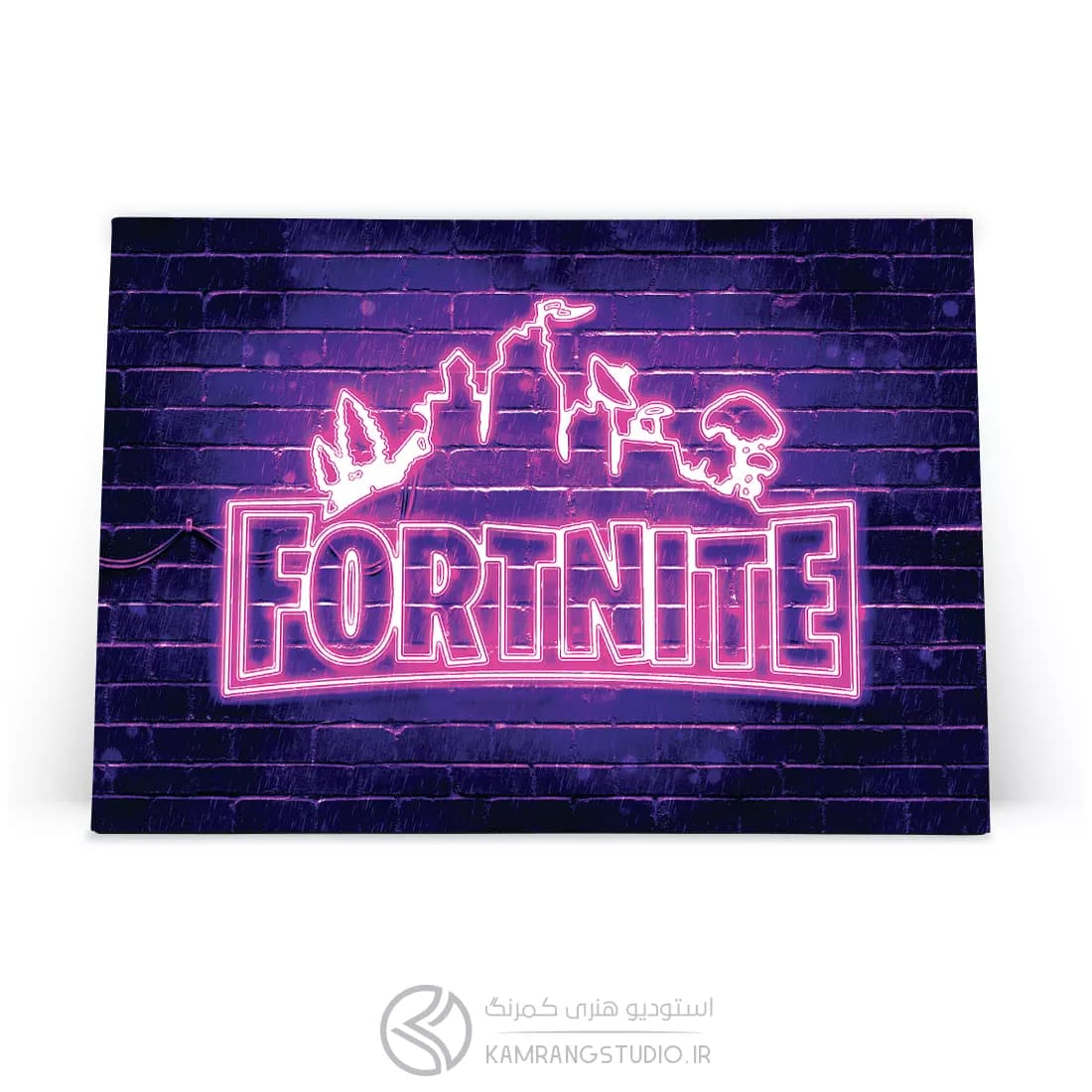 تابلو شاسی فورتنایت FORTNITE طرح نئون