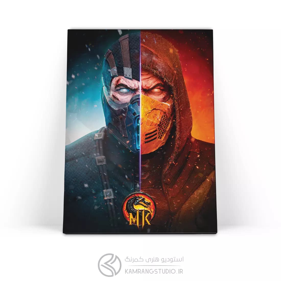 تابلو شاسی مورتال کمبت طرح 2 MORTAL KOMBAT
