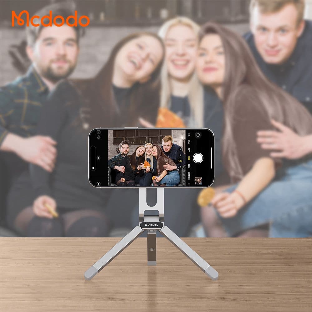 هولدر نگهدارنده مگنتی و سه پایه موبایل چند کاره برند مک دودو مدل MCDODO TB-6210 — تصویر ۸