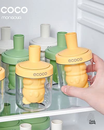 قالب بستنی سیلیکونی طرح پاندا اکوکو ECOCO — تصویر ۴