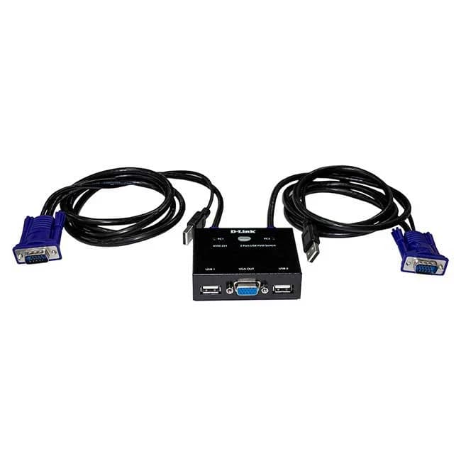 سوییچ دی لینک 2 پورت KVM 222