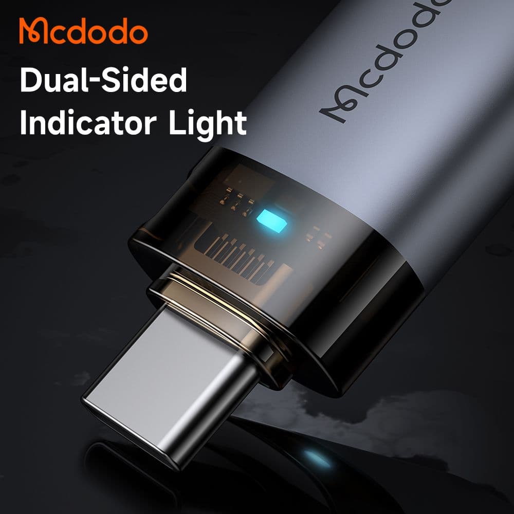 تبدیل OTG پورت 3.0 USB-A به تایپ سی USB-C مک دودو مدل MCDODO OT-7400 — تصویر ۶
