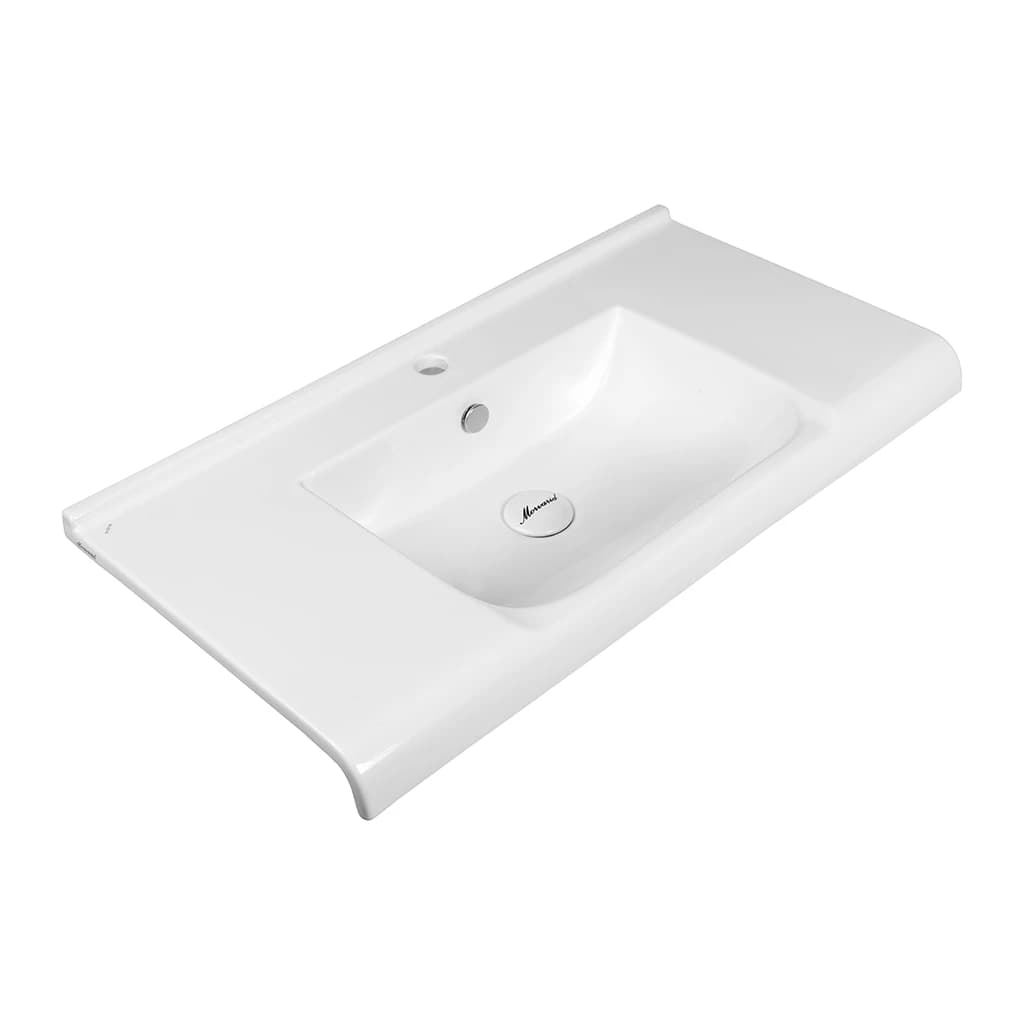 روشویی روکابینتی چینی مروارید مدل ویستا 90