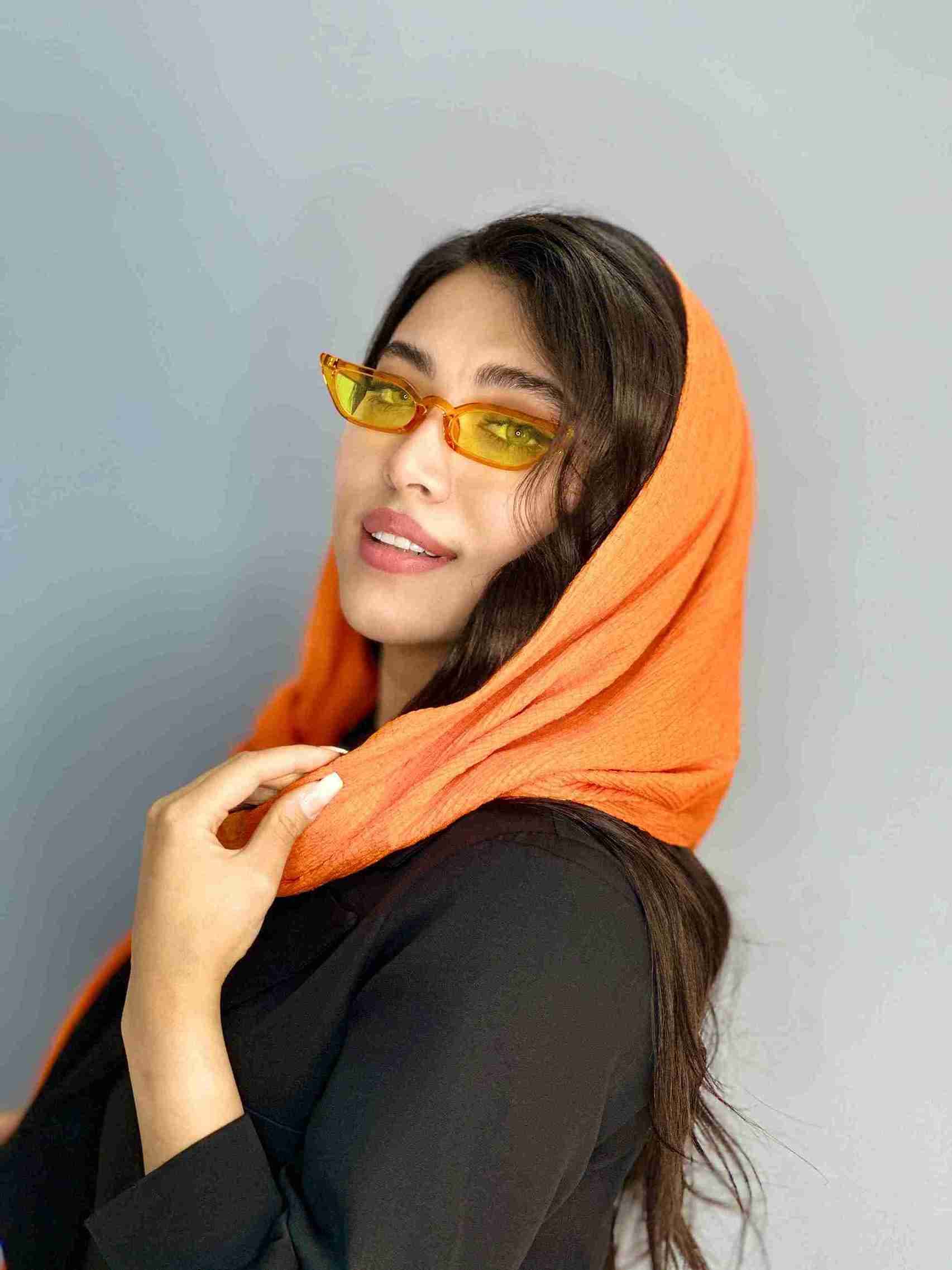 عينك افتابي Chanel چنل گربه اي كشيده فشن زنانه نباتي يووي ٤٠٠