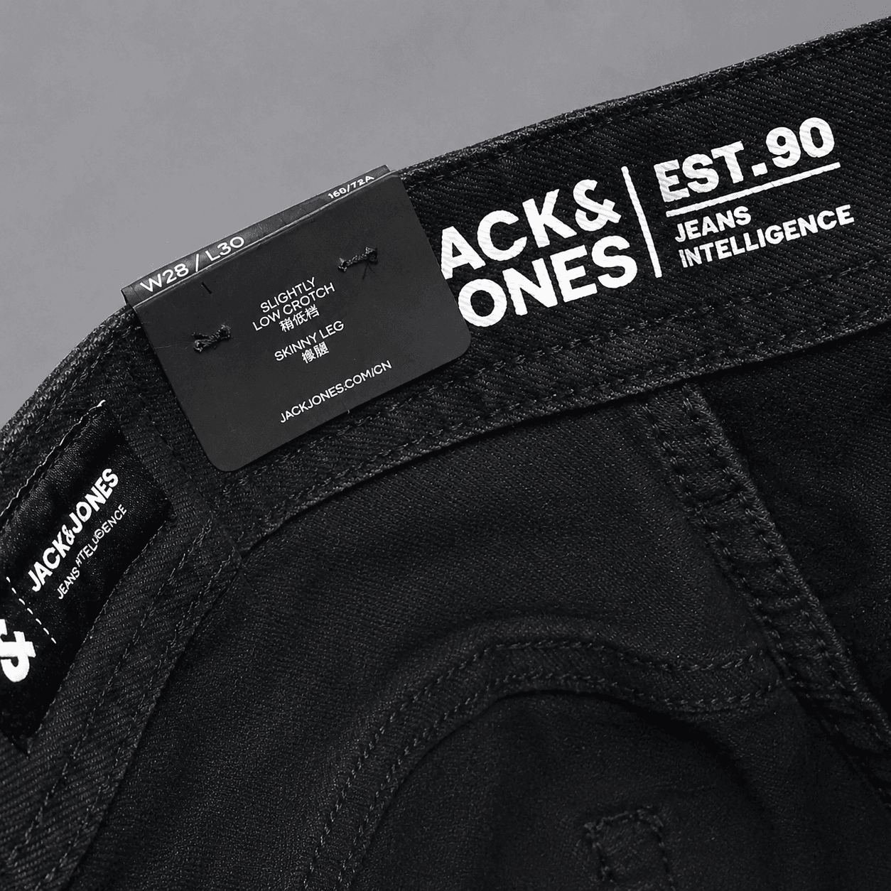 شلوار جین مردانه JACK&JONES مدل 901 Slim Greg Fit — تصویر ۴