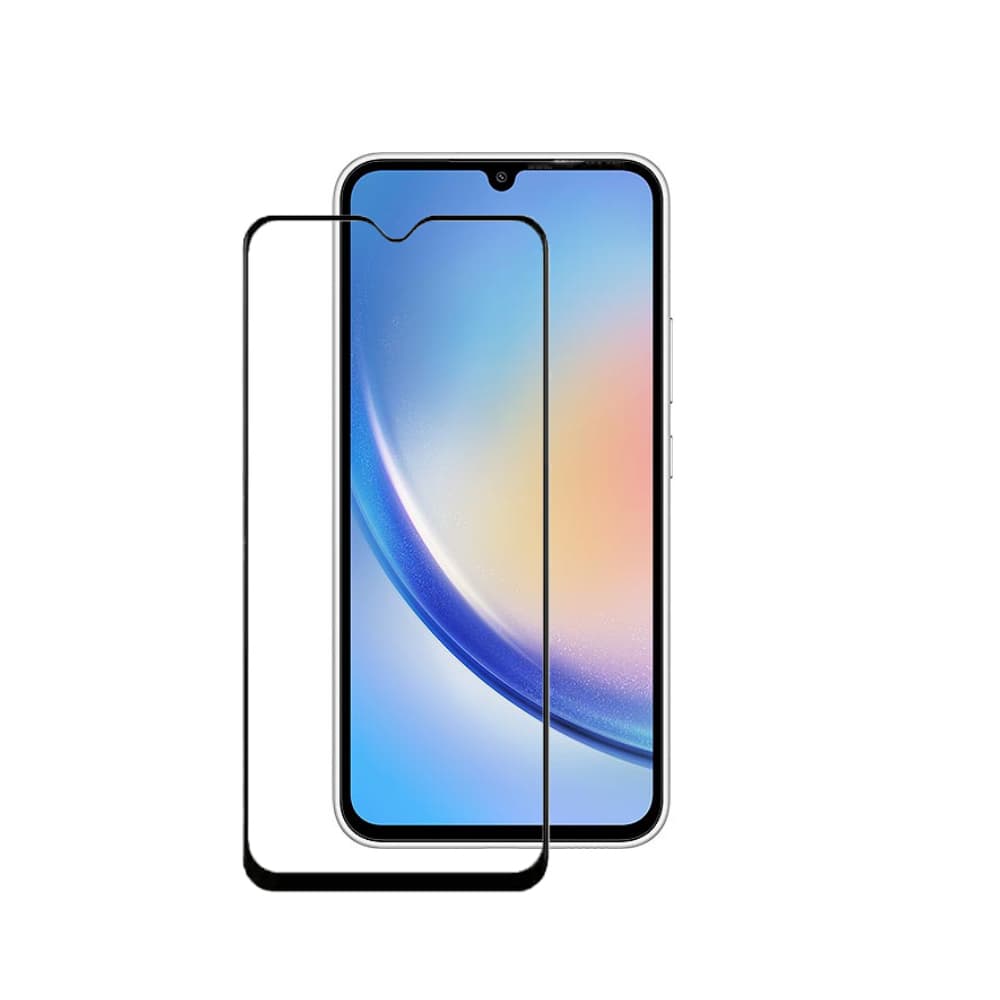 گلس شیشه‌ای آنتی استاتیک مخصوص گوشی Samsung Galaxy A35/A55 — تصویر ۴