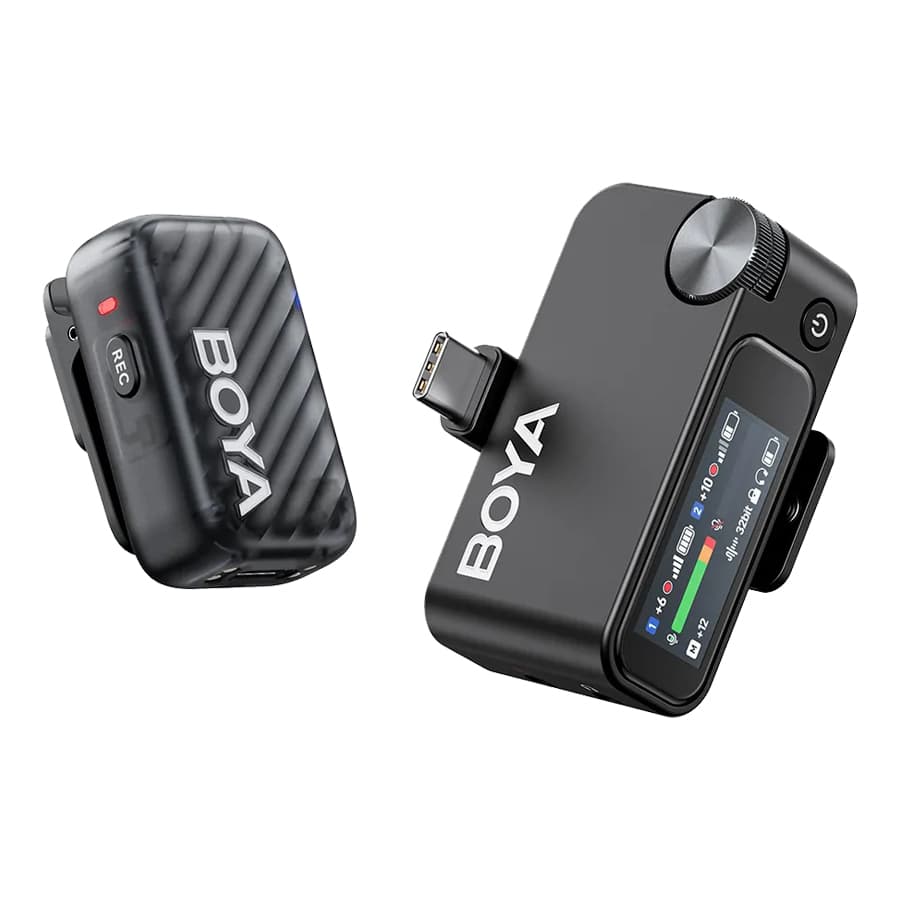 میکروفون بی‌ سیم یقه ای بویا BOYA Microphone Boyamic 2-03