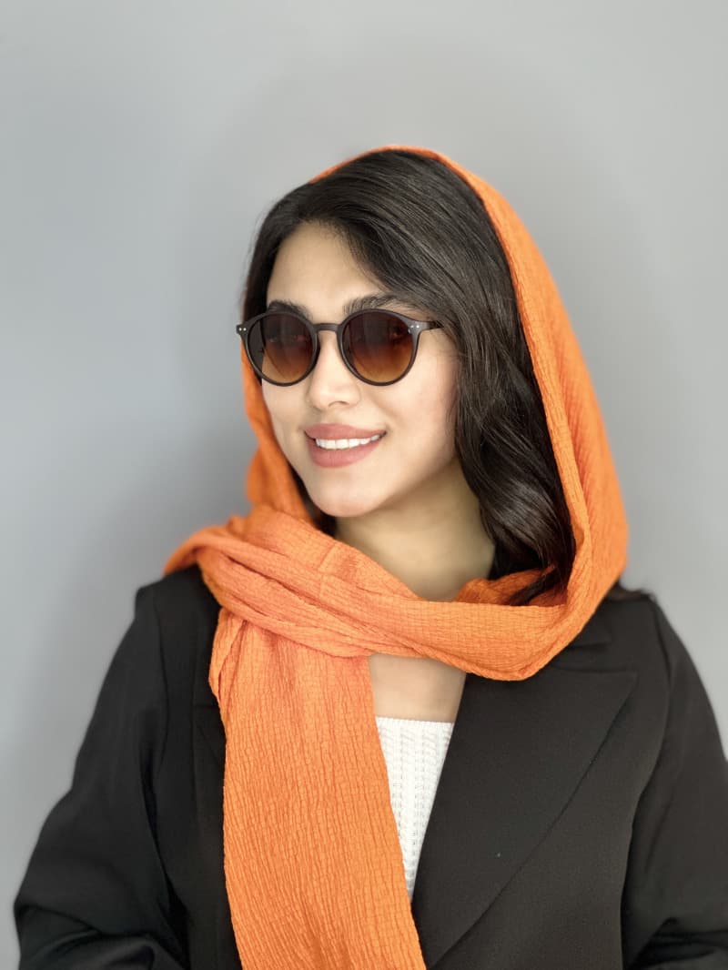 عينك افتابي RayBan ري بن ويفري قهوه اي اسپرت يووي ٤٠٠