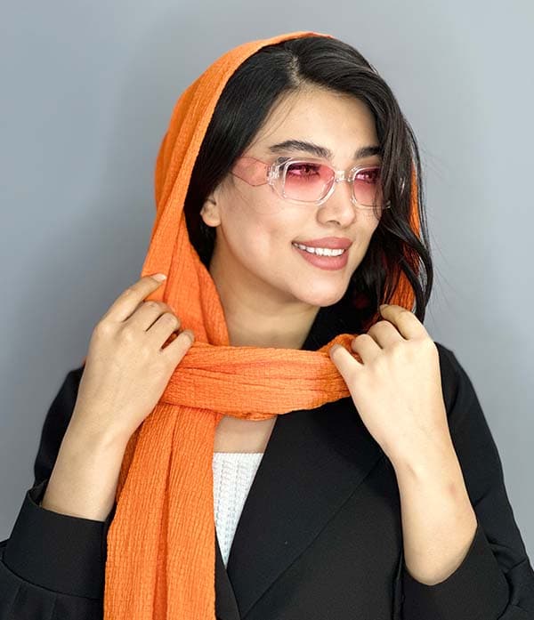عینک افتابی زنانه PRADA پرادا سری جدید صورتی ترند یووی۴۰۰ — تصویر ۳
