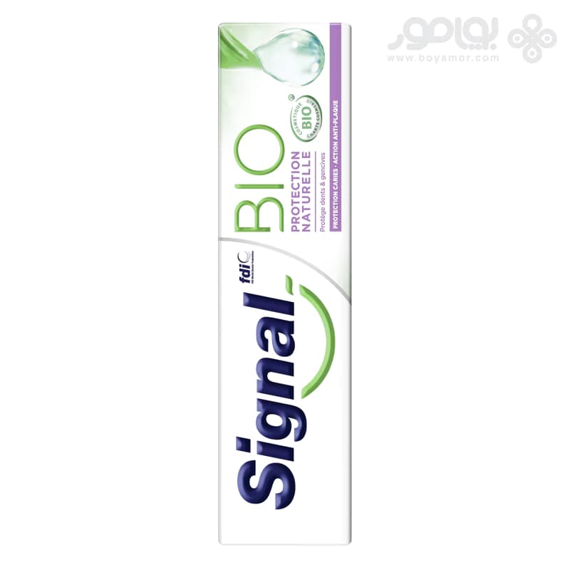 خمیر دندان سیگنال BIO مدل PROTECTION NATURAL حجم 75 میل
