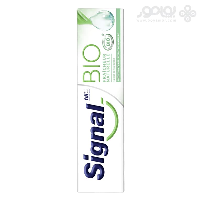 خمیر دندان سیگنال BIO مدل FRESH NATURAL حجم 75 میل