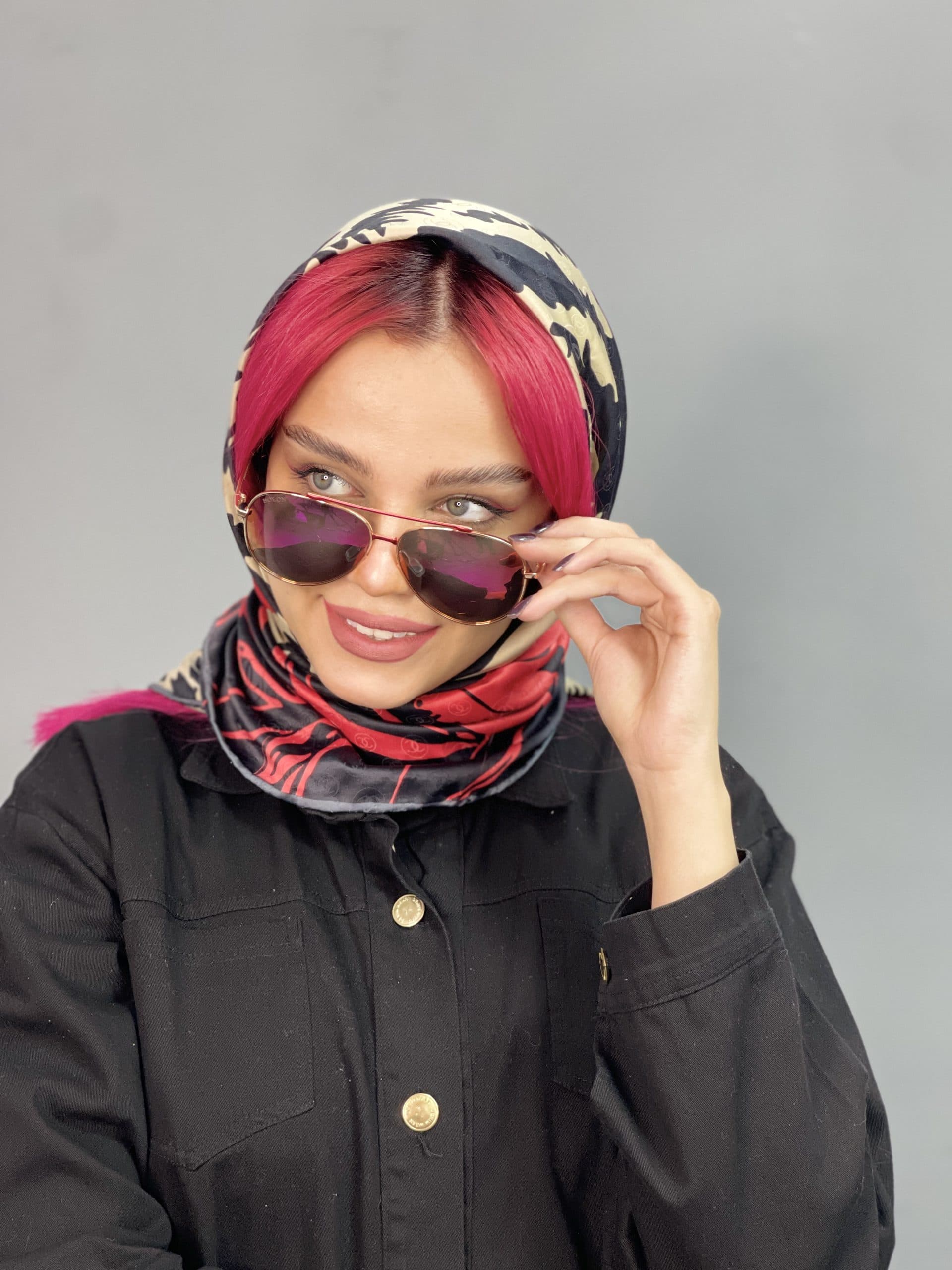 عینک آفتابی زنانه برندbolon ری بن خلبانی یووی 400 پلاریزه — تصویر ۲
