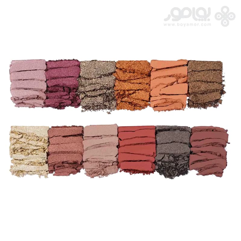 پالت سایه آناستازیا مدل ROSE METALS — تصویر ۳
