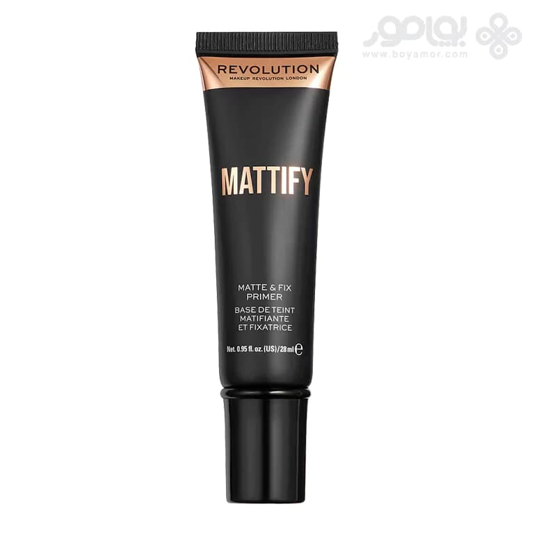 پرایمر آرایش صورت رولوشن مدل MATTIFY حجم 28 میل