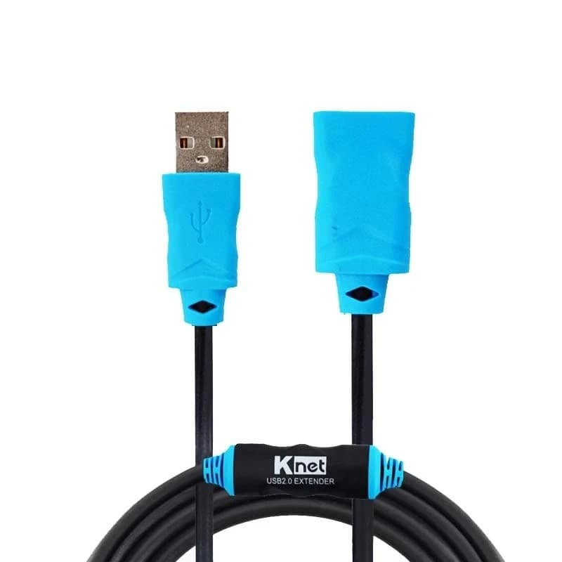 کابل افزایش طول USB 2.0 کی نت مدل K-CUE20200 طول 20 متر