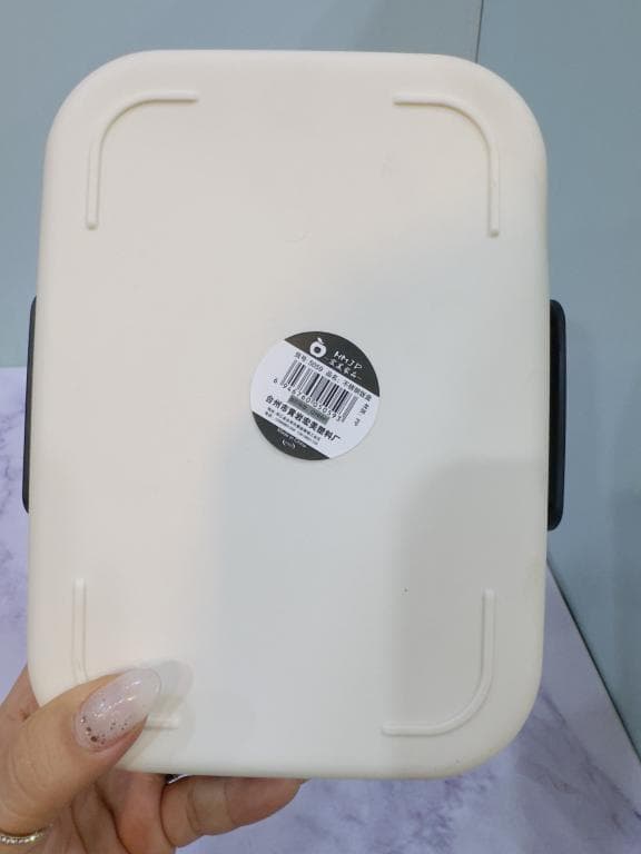 لانچ باکس استیل دو خانه شطرنجی کد 2224 — تصویر ۶