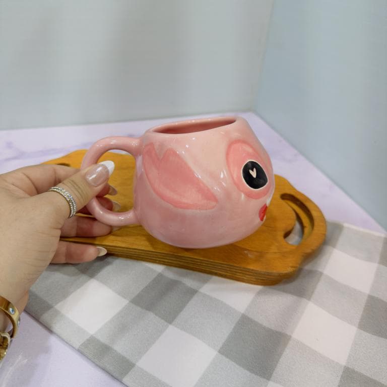 ماگ دست ساز استیج دورنگ کد 2121 — تصویر ۳