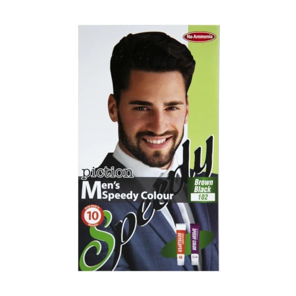 کیت رنگ مو آقایان پیکشن BROWN BLACK 102