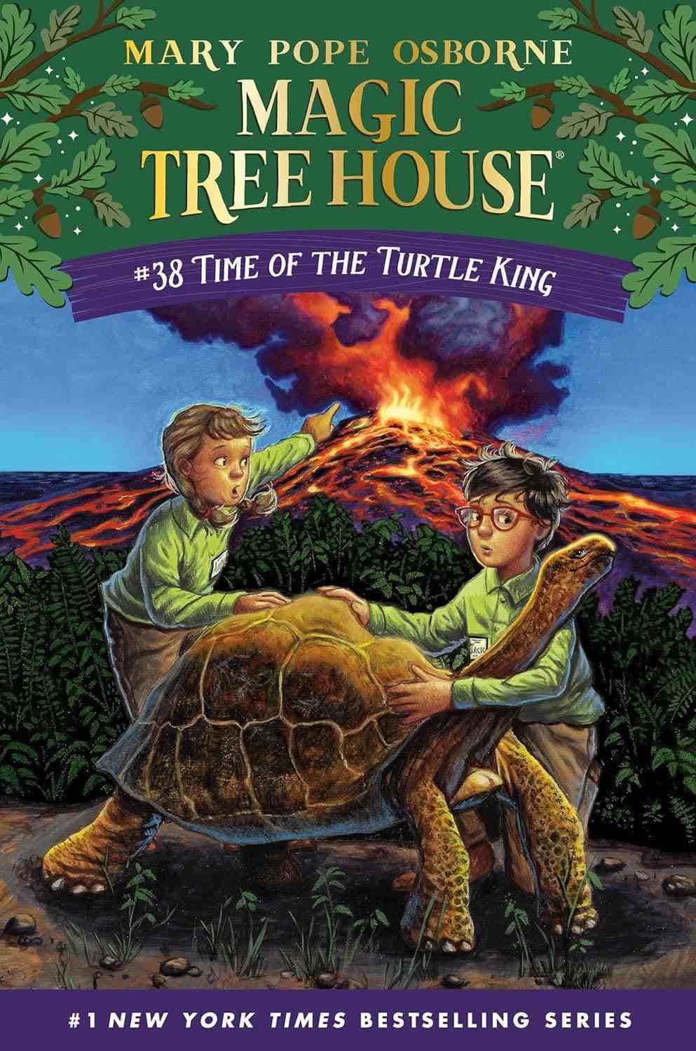 کتاب Time of the Turtle King (زمان پادشاه لاک‌پشت‌ها) نسخه انگلیسی PDF | مری پوپ آزبورن