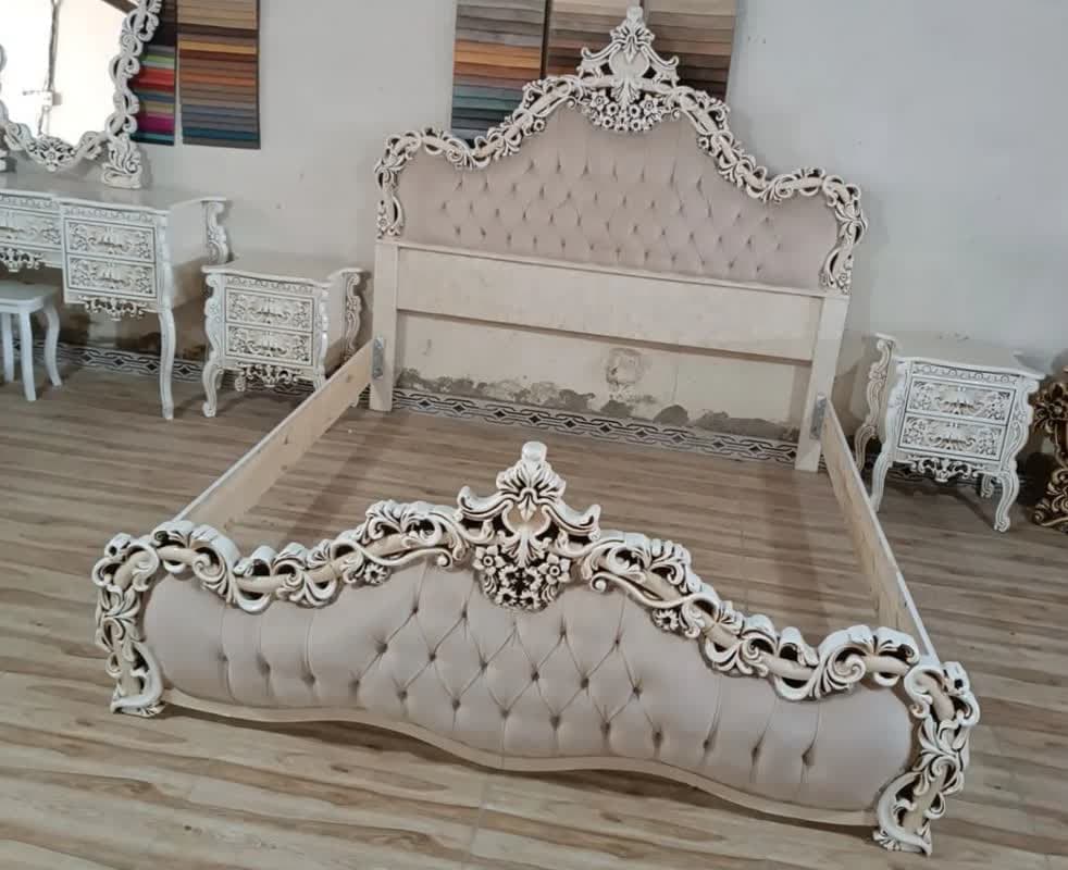 سرویس خواب اقساطی کلاسیک مدل طنابی مبلمان فرنا مدل 1137253 — تصویر ۲