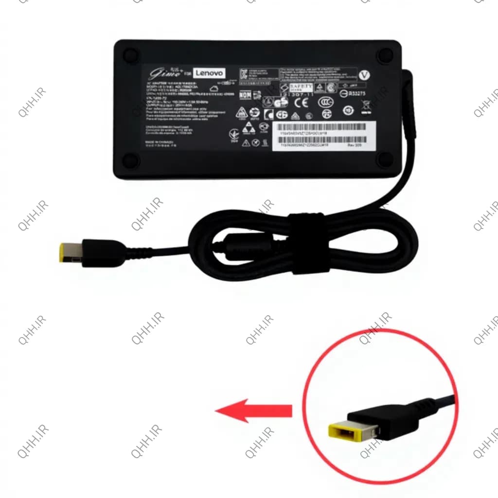 آداپتور لپ تاپ لنوو 20V 8.5A Gimo Plus سر یو اس بی